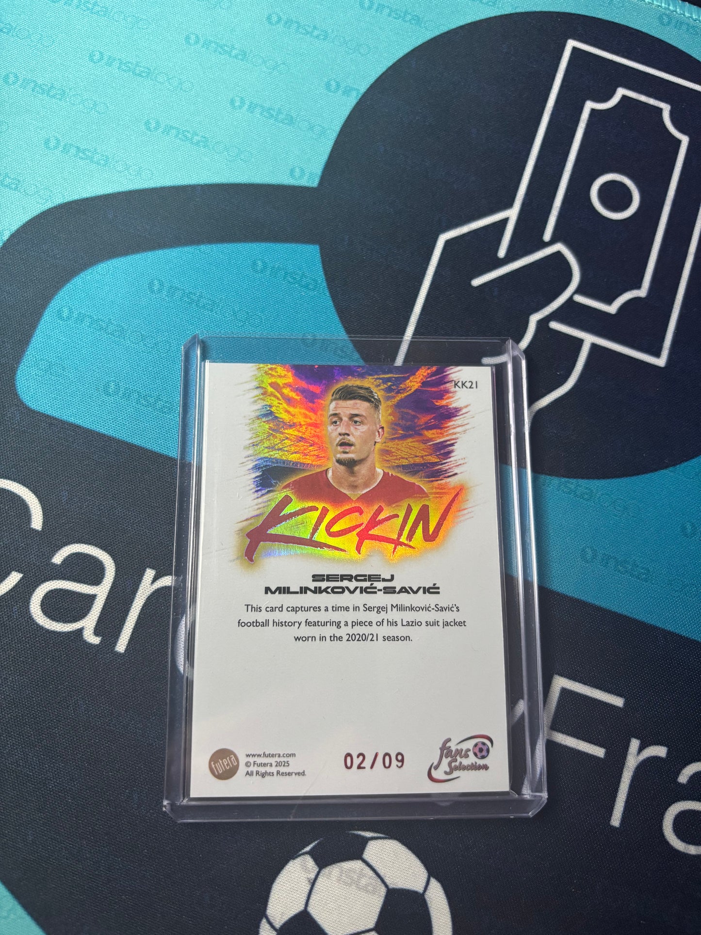 Futera Fans Selection Sergej Milinokovic Savics