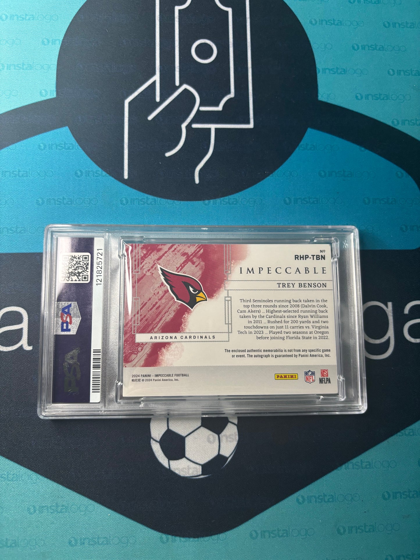 Trey BENSON PSA Card!