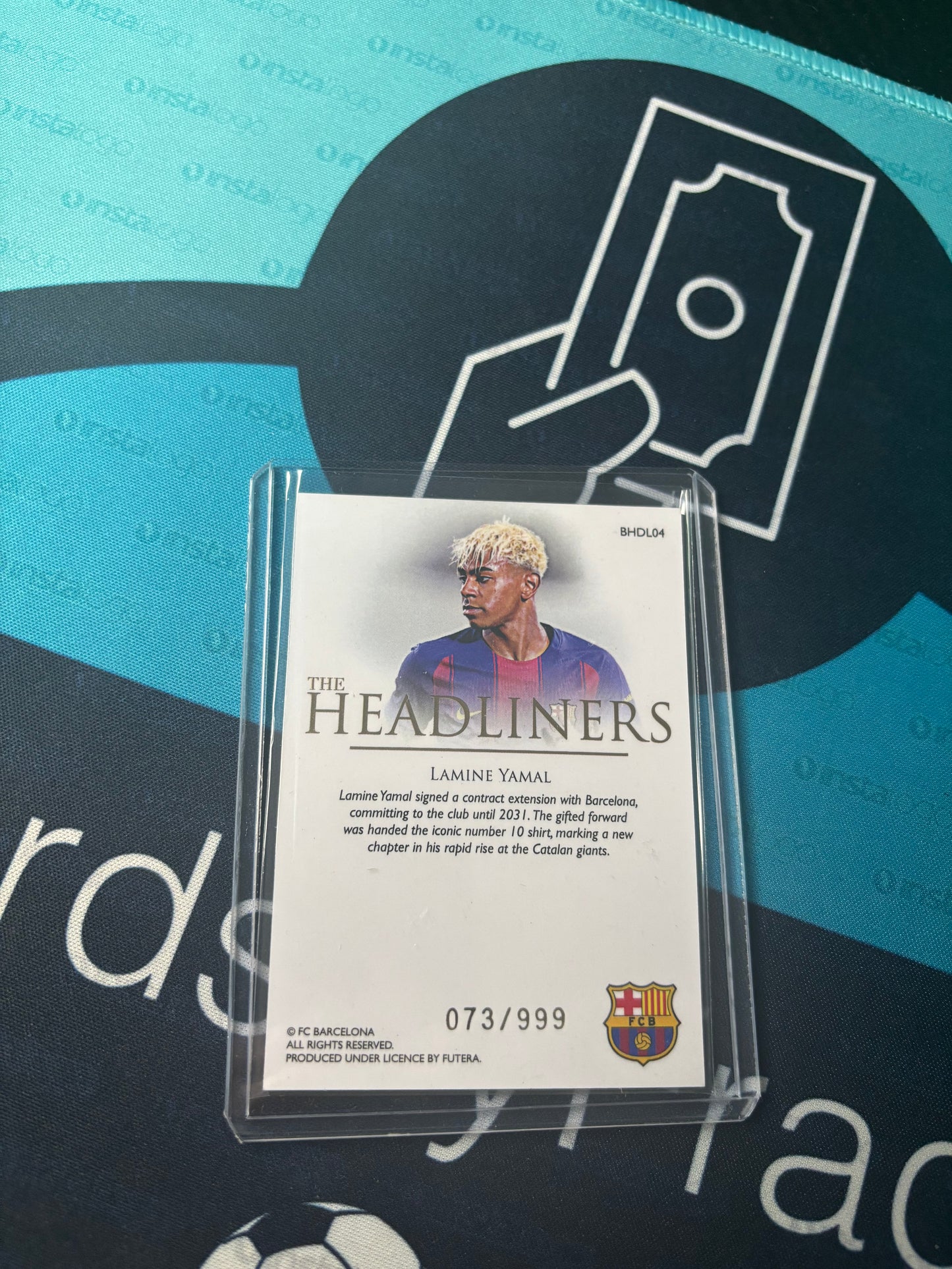 Futera The Headliners Lamine Yamal 1