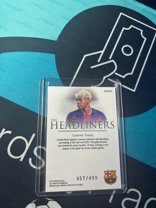 Futera The Headliners Lamine Yamal 2