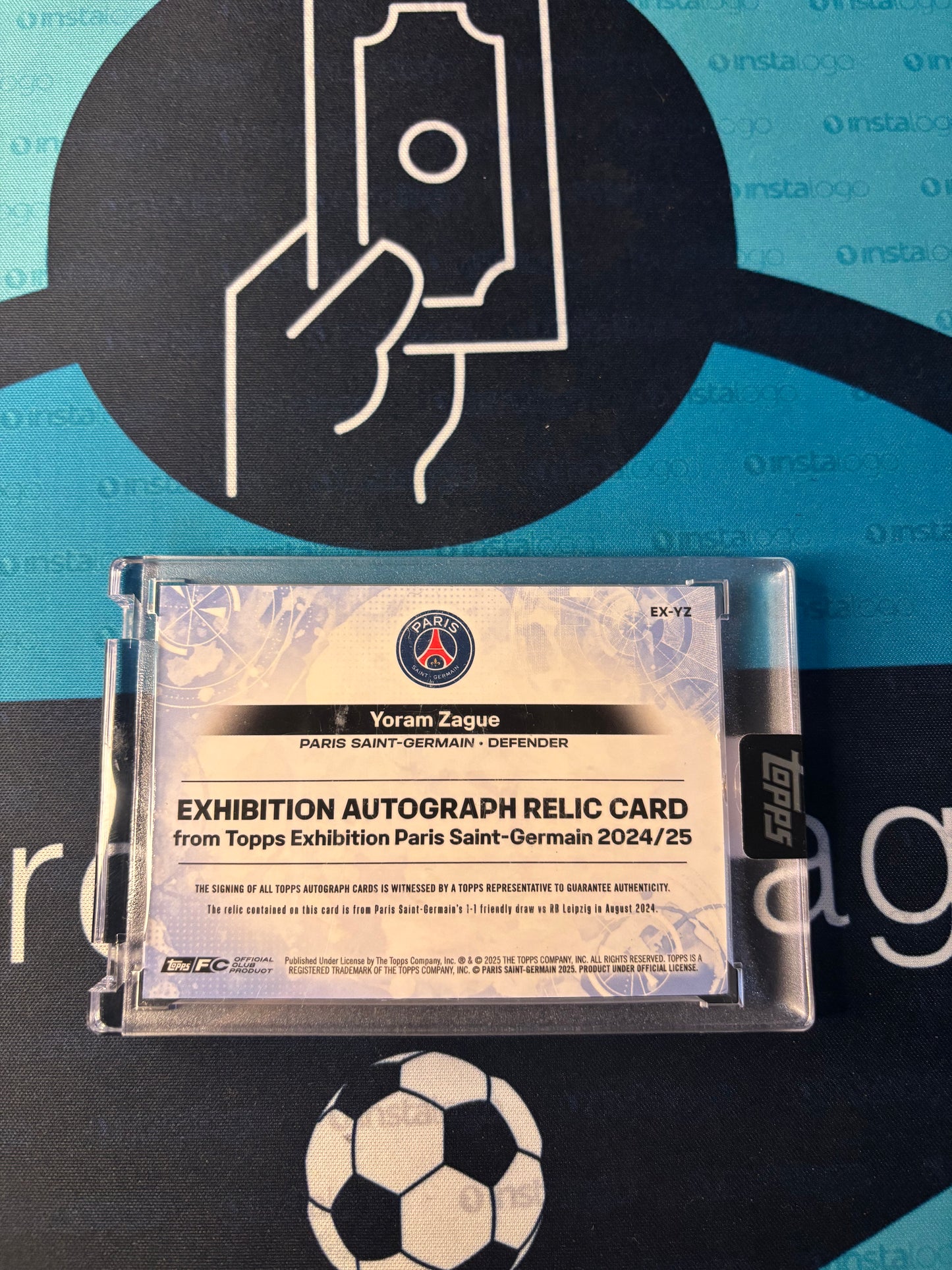 Topps Exhibition PSG Yoram Zague