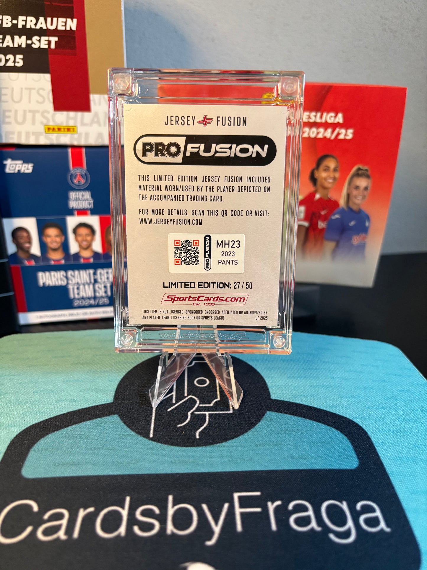 Jersey Fusion Sports Cards - Pro Fusion Micheal Harris II
