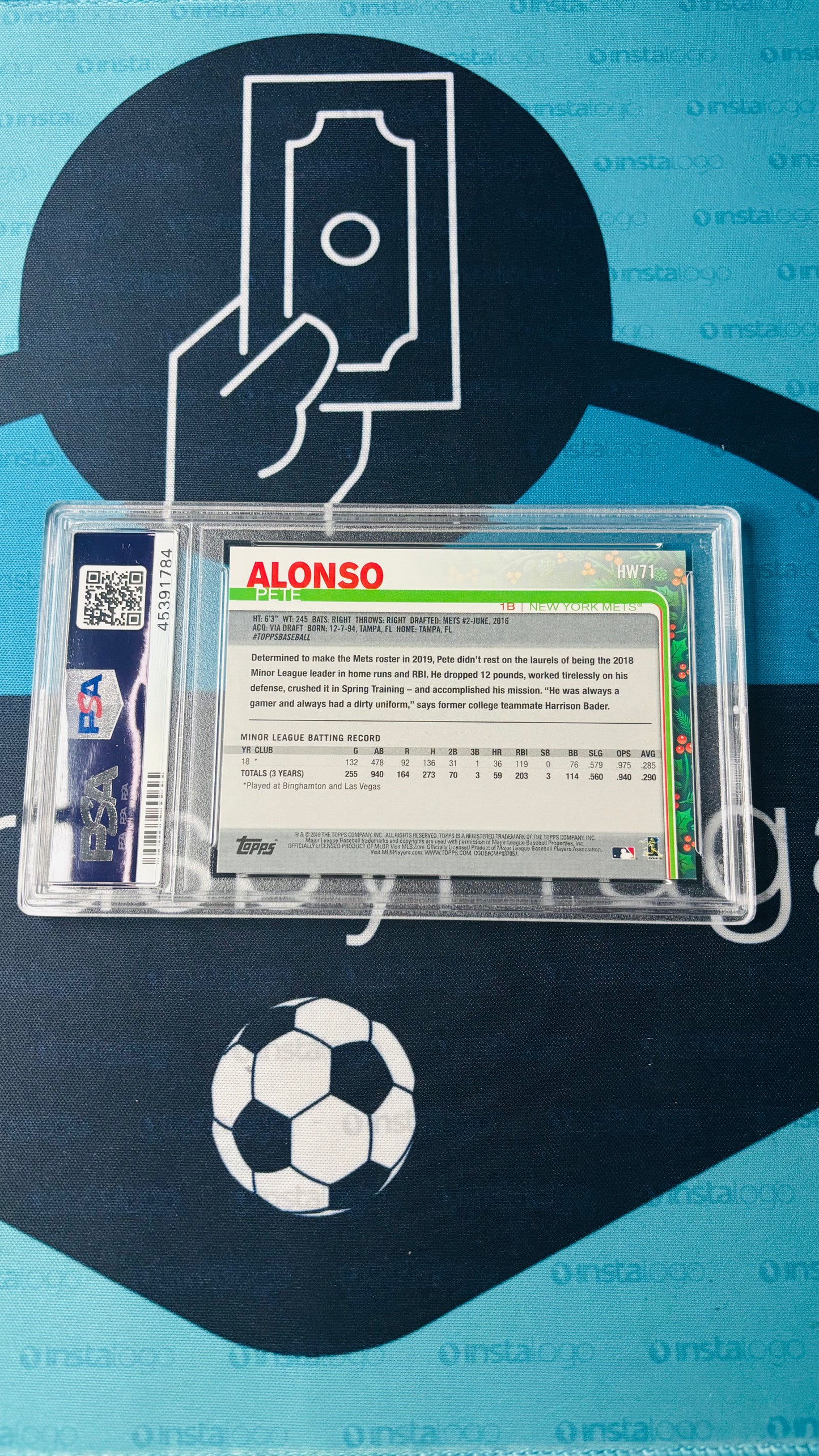 Topps Holiday 2019 Pete Alonso