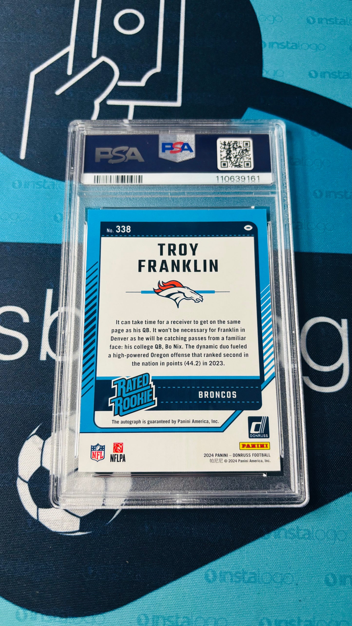 Donruss 2024 Troy Franklin