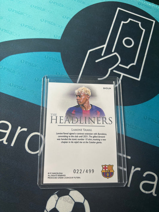 Futera The Headliners Lamine Yamal