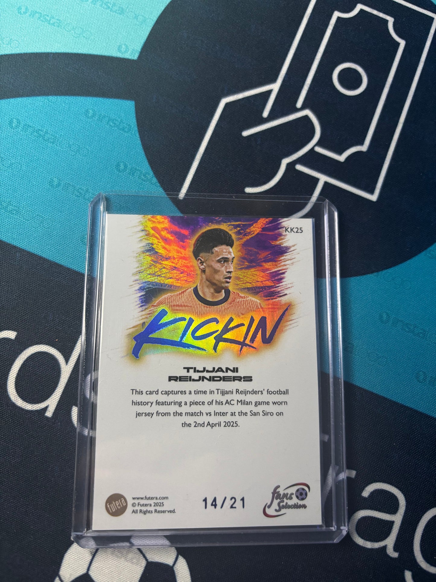 Futera Fans Selection Tijjani Reijnders