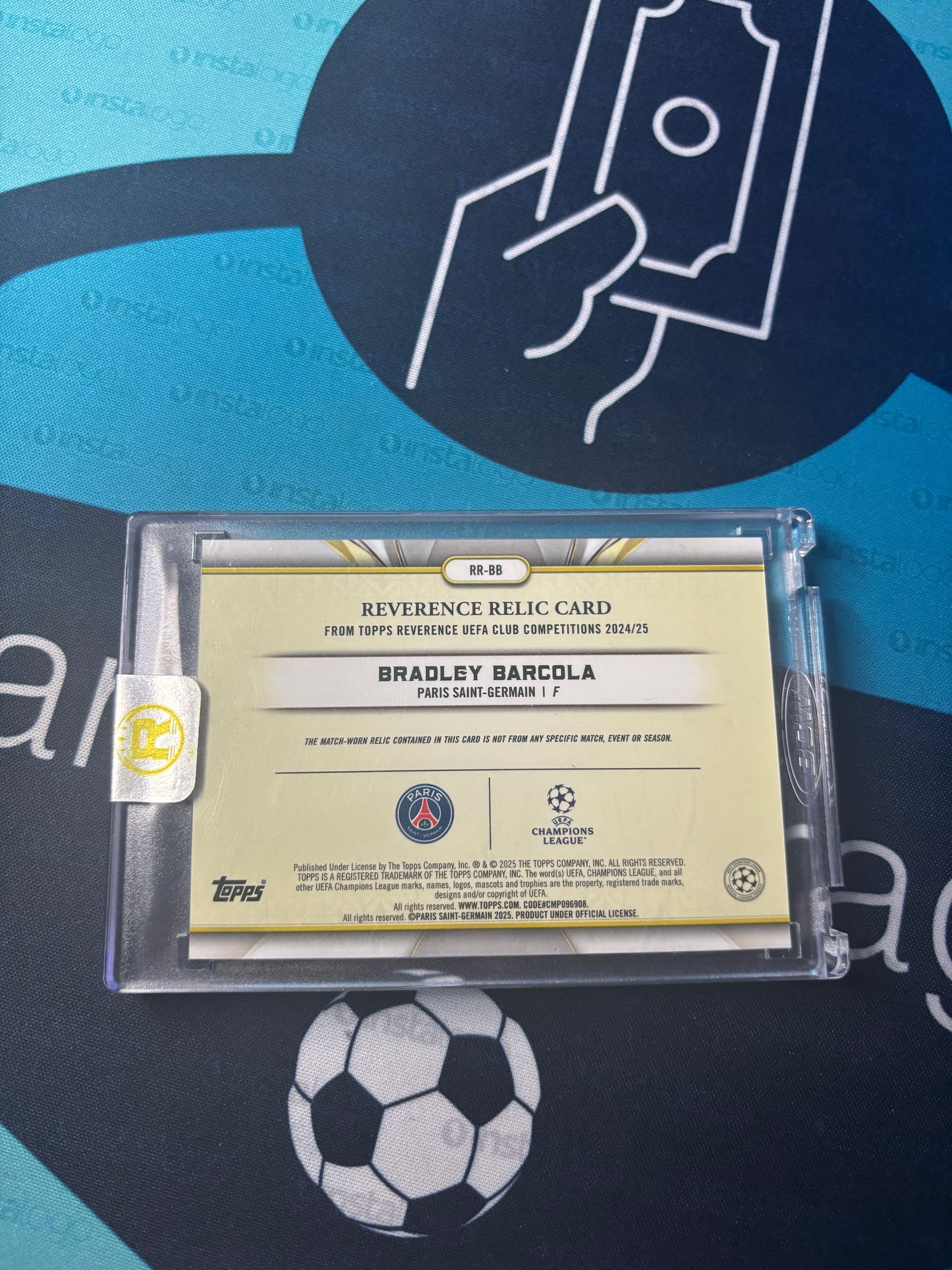 Topps Reverence UCC Bradley Barcola