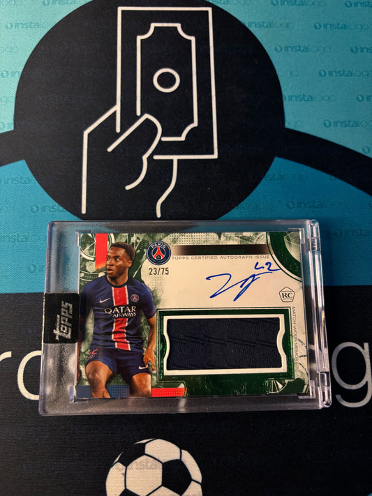 Topps Exhibition PSG Yoram Zague