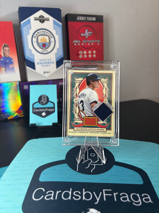 Jersey Fusion Dale Murphy Game Used Swatch