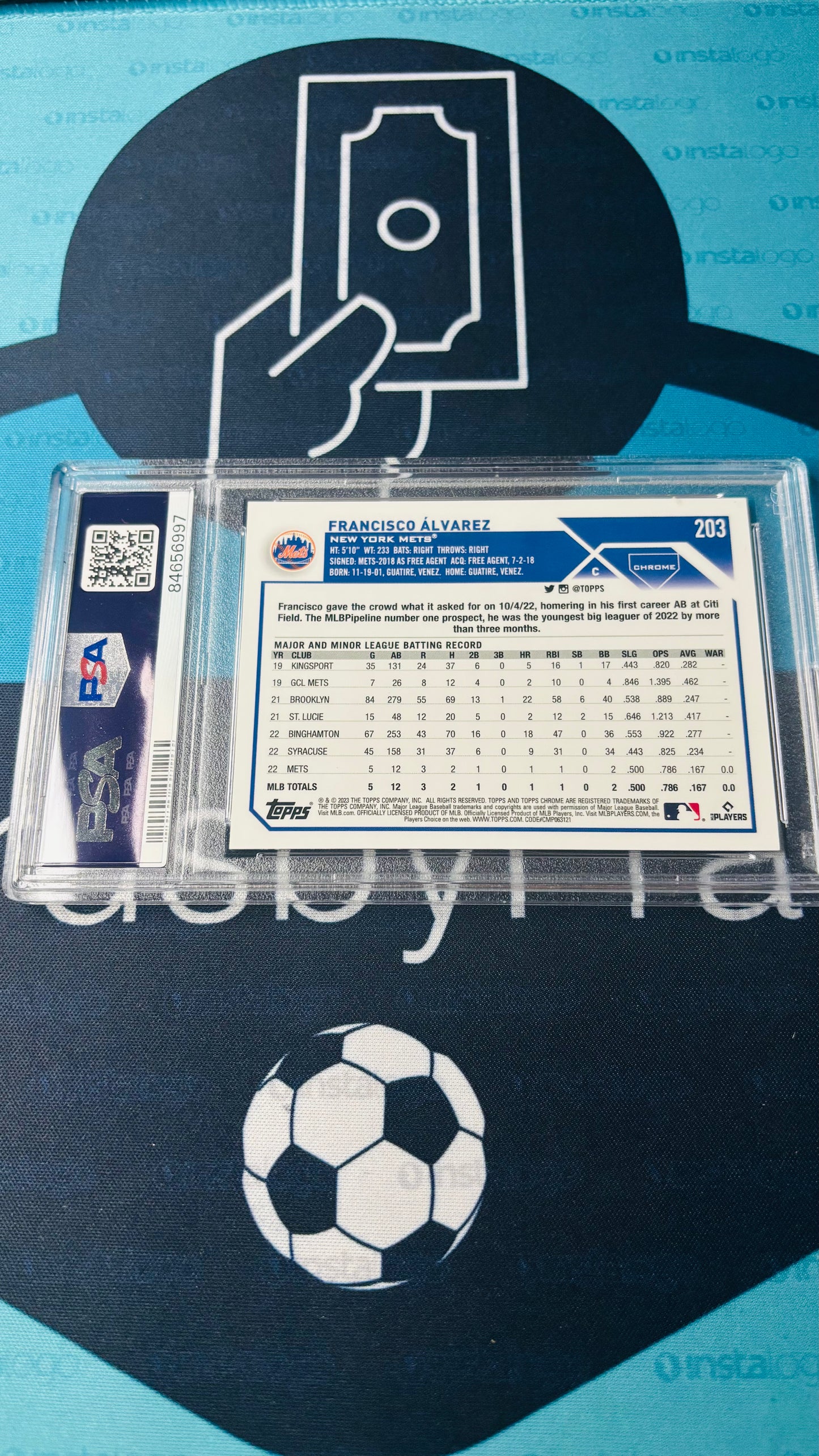 Topps Chrome Francisco Alvarez